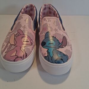 Disney Kids Slip-On Shoes - Pink and Blue